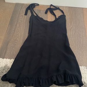 Reformation black dress